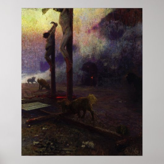 Poster Repin - Golgotha (Devant)