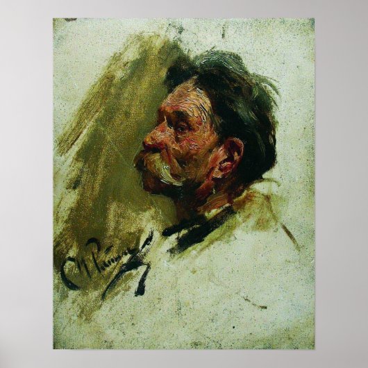 Poster Repin - Paysan (Devant)