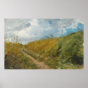 Poster Repin - Route à travers un passage étroit
