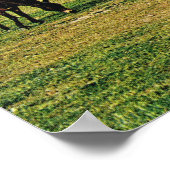 Poster Réplique Espagne Vintage, Salamanque, Cathédrale (Coin)