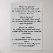 Poster Répondez-moi (Devant)