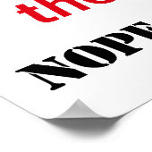 Poster Réponse à la marche des grands Danois (Coin)