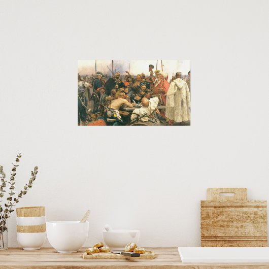 Poster Réponse des Cosaques (Cuisine)