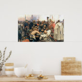 Poster Réponse des cosaques zaporozhiens (Cuisine)