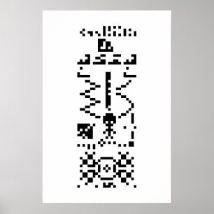 Poster Réponse du message binaire Arecibo
