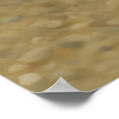 Poster Repos Meerkat - Art réaliste de la faune (Coin)