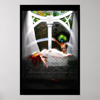 Poster Reposé au repos