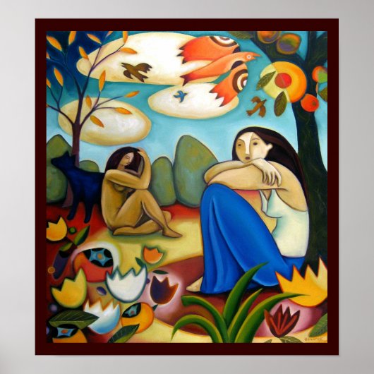 Poster Repose du jardin (Devant)