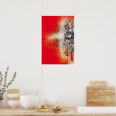 Poster Repose en paix (Cuisine)