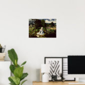 Poster Reposez-vous sur le vol vers l'Egypte (Bureau à domicile)