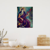 Poster Représentation de Sarasvati (Cuisine)