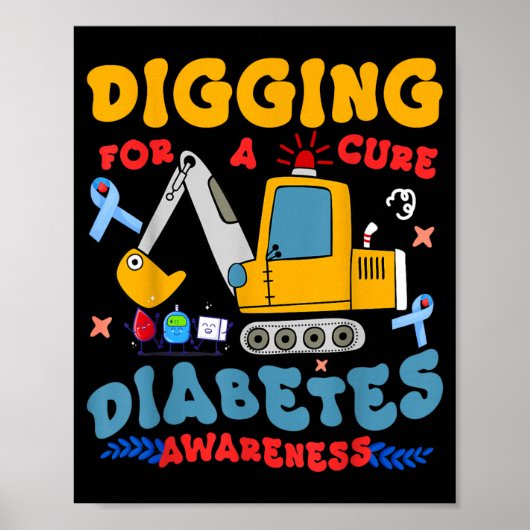 Poster Représentation de sensibilisation au diabète des e (Devant)