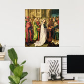 Poster Représentation du Christ dans le Temple, 1500 (Bureau à domicile)