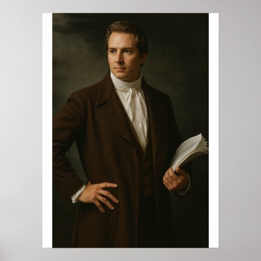 Poster Représentation photographique de Joseph Smith #1 L (Devant)