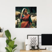 Poster Représenter les luttes des femmes dans la société  (Bureau à domicile)