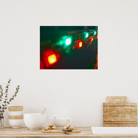 Poster Reprieve from the Technological Dark (Cuisine)