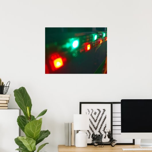 Poster Reprieve from the Technological Dark (Bureau à domicile)