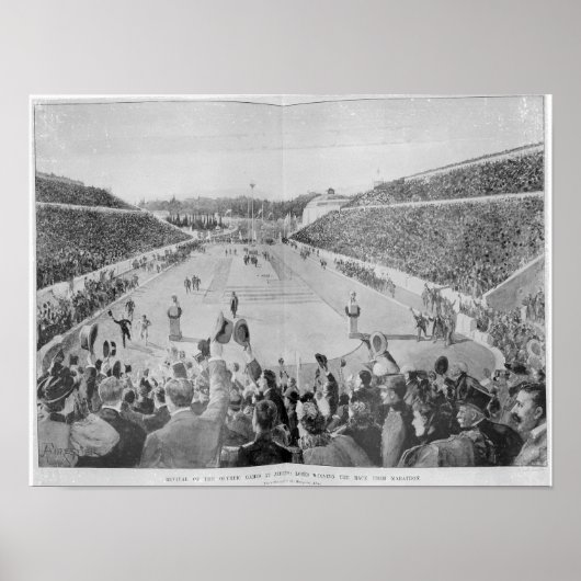 Poster Reprise des Jeux Olympiques à Athènes (Devant)