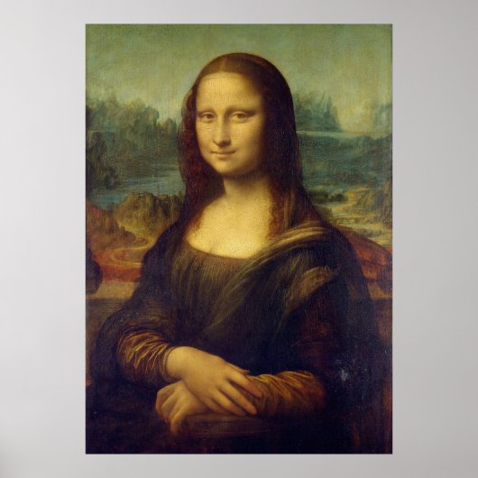 Poster Reproduction de Mona Lisa Imprimer - Da Vinci Impr (Devant)