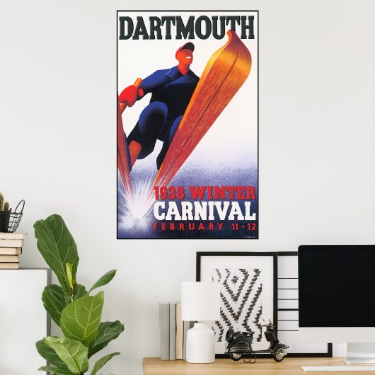 Poster Reproduction du Carnaval de Dartmouth (Bureau à domicile)
