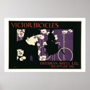 Poster Reproduction d'une publicité par affichage 'Victor