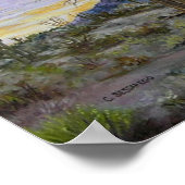 Poster Reproductions de Coyotes du désert sur toile (Coin)