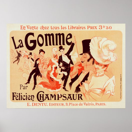 Poster Reproduire l'affiche Vintage (Devant)