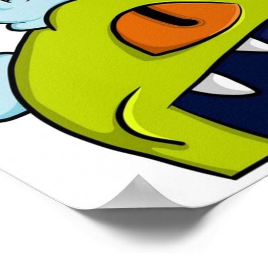 Poster Reptar Peeker (Coin)