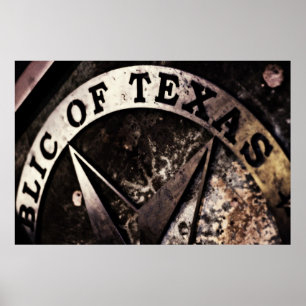 Poster Republic of Texas *poster*
