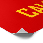 Poster République de Californie (Coin)