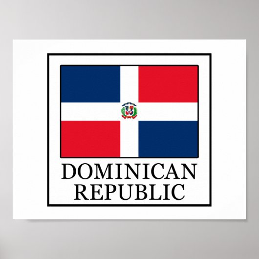 Poster République dominicaine (Devant)