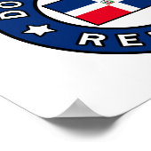Poster République dominicaine (Coin)
