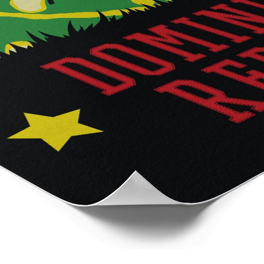 Poster République Dominicaine Carte postale tucan extraor (Coin)