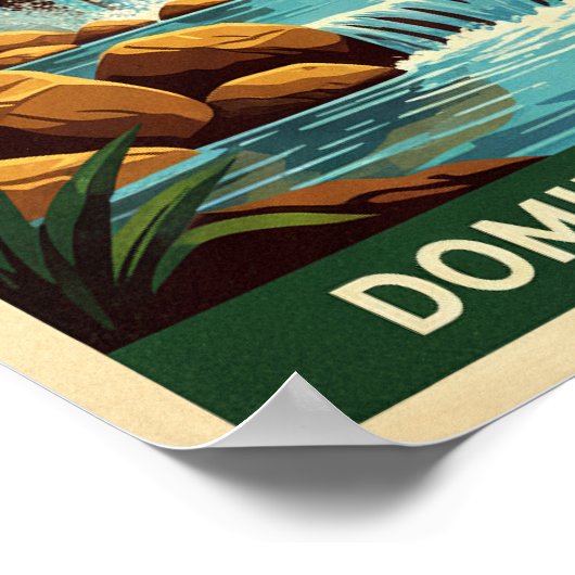 Poster République Dominicaine : Collection d'affiches de (Coin)