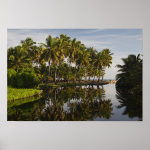 Poster République Dominicaine, Côte Nord, Nagua, Playa