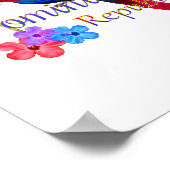 Poster République Dominicaine Tropical (Coin)