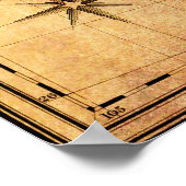 POSTER RÉPUBLIQUE DU TEXAS 1841 MAP (Coin)