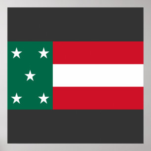 Poster République du Yucatan, Mexique