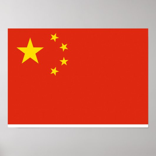 Poster République populaire de Chine (Devant)