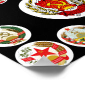 Poster Républiques de l'Union soviétique - changer d'arri (Coin)