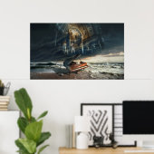 Poster Requiem ou Musique vous libère (Bureau à domicile)