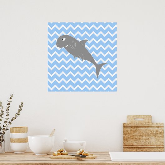 Poster Requin. (Cuisine)