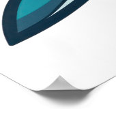 Poster Requin à bouche ouverte (Coin)