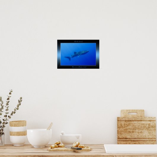 Poster Requin baleine (Cuisine)