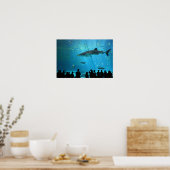 Poster requin baleine mâle (Cuisine)