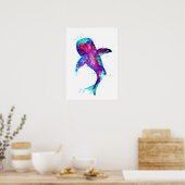 Poster Requin baleine pourpre (Cuisine)