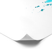 Poster Requin baleine pourpre (Coin)