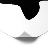 Poster Requin blanc et noir (Coin)