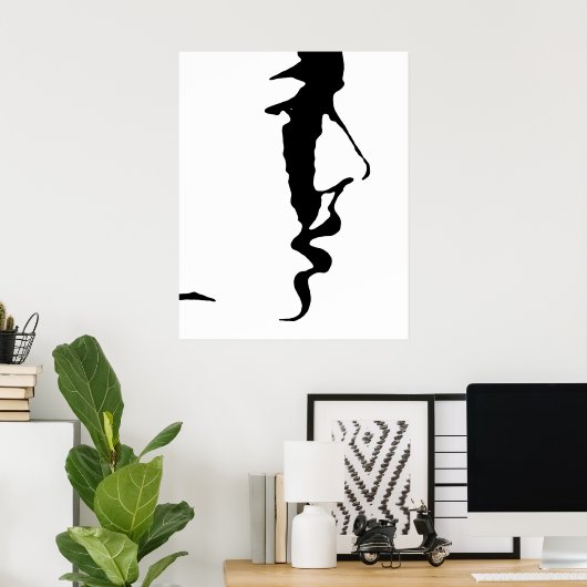 Poster Requin cru (Bureau à domicile)