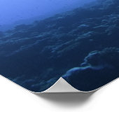 Poster Requin dans l'océan, vue à faible angle (Coin)